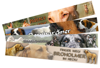 Autoaufkleber - Hundeaufkleber - Sticker vom Hund