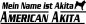Preview: Aufkleber American Akita