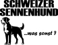 Preview: Aufkleber Großer Schweizer Sennenhund