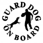 Preview: Aufkleber Malinois IPO Schutzhund/Gebrauchshund - Guard Dog