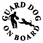 Preview: Aufkleber Riesenschnauzer IPO Schutzhund/Gebrauchshund - Guard Dog