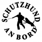 Preview: Aufkleber Rottweiler IPO Schutzhund/Gebrauchshund