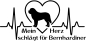 Preview: Aufkleber "Mein Herz schlägt für Bernhardiner"