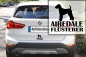Preview: Aufkleber Airedale Terrier "Airedale-Flüsterer"