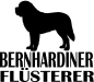 Preview: Aufkleber Bernhardiner