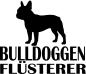 Preview: Aufkleber Französische Bulldogge