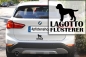 Preview: Aufkleber Lagotto Romagnolo "Lagotto-Flüsterer"