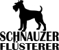 Preview: Aufkleber Schnauzer