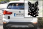 Preview: Autoaufkleber "Kroatischer Schäferhund" (Hrvatski ovcar) Kopf