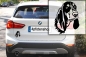 Preview: Autoaufkleber "Luzerner Laufhund" Kopf