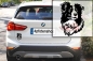 Preview: Autoaufkleber "Border Collie" Kopf