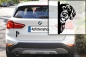 Preview: Autoaufkleber "Deutsch Drahthaar" Kopf