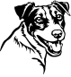 Preview: Aufkleber Jack Russell Terrier
