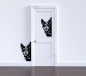 Preview: Autoaufkleber "Australian Cattle Dog" Kopf