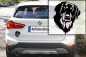 Preview: Autoaufkleber "Hovawart" Kopf