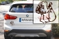 Preview: Autoaufkleber "Continental Bulldog" Kopf