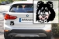 Preview: Autoaufkleber "Sheltie" Kopf