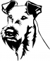 Preview: Aufkleber Irish Terrier Kopf