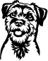 Preview: Aufkleber Border Terrier