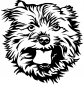 Preview: Aufkleber Australian Terrier Kopf