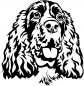 Preview: Aufkleber Springer Spaniel Kopf