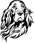 Preview: Aufkleber Irish Setter