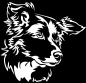 Preview: Aufkleber Border Collie