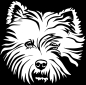 Preview: Aufkleber West Highland Terrier Kopf