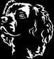 Preview: Aufkleber American Water Spaniel Kopf