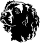 Preview: Aufkleber American Water Spaniel Kopf