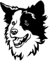 Preview: Aufkleber Border Collie