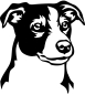 Preview: Aufkleber Jack Russell Terrier