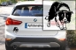 Preview: Autoaufkleber "Border Collie" Kontur