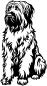 Preview: Aufkleber Briard