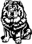 Preview: Aufkleber Chow Chow