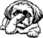 Preview: Aufkleber Shih-Tzu