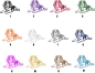 Preview: Autoaufkleber "King Charles Spaniel" Kontur