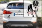 Preview: Autoaufkleber "Landseer" Kontur