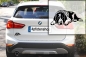 Preview: Autoaufkleber "Landseer" Kontur