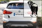 Preview: Autoaufkleber "Landseer" Kontur