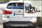 Preview: Autoaufkleber "Deutscher Schäferhund" Kontur