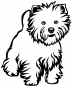 Preview: Aufkleber West Highland Terrier