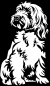 Preview: Aufkleber Cockerpoo Cockapoo Kopf