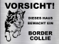 Preview: Hundeschild Border Collie