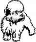 Preview: Aufkleer Dandie Dinmont Terrier