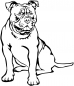 Preview: Aufkleber Old English Bulldog