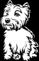 Preview: Aufkleber West Highland Terrier