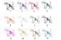 Preview: Autoaufkleber "Lakeland Terrier" Kontur