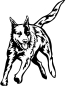 Preview: Aufkleber Australian Cattle Dog