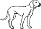 Preview: Aufkleber Bayerischer Gebirgsschweißhund